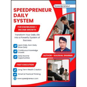 Speedpreneur Daily System for Knowledge + Income Growth