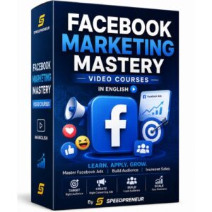 Facebook Marketing Mastery Video Courses In English By Speedpreneur