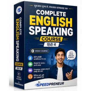 Complete English Speaking Course in Hindi By Speedpreneur
