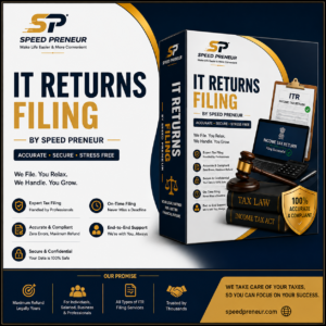 Income Tax Returns Filing by Speed Preneur