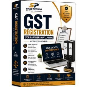 GST Registration for Partnership/LLP Firm